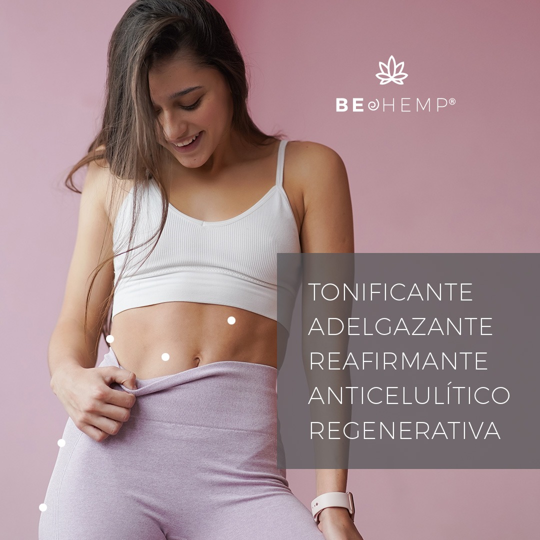 Gel reductor quema grasa, anti celulitis de toronja y cafeína 500 g Beohemp