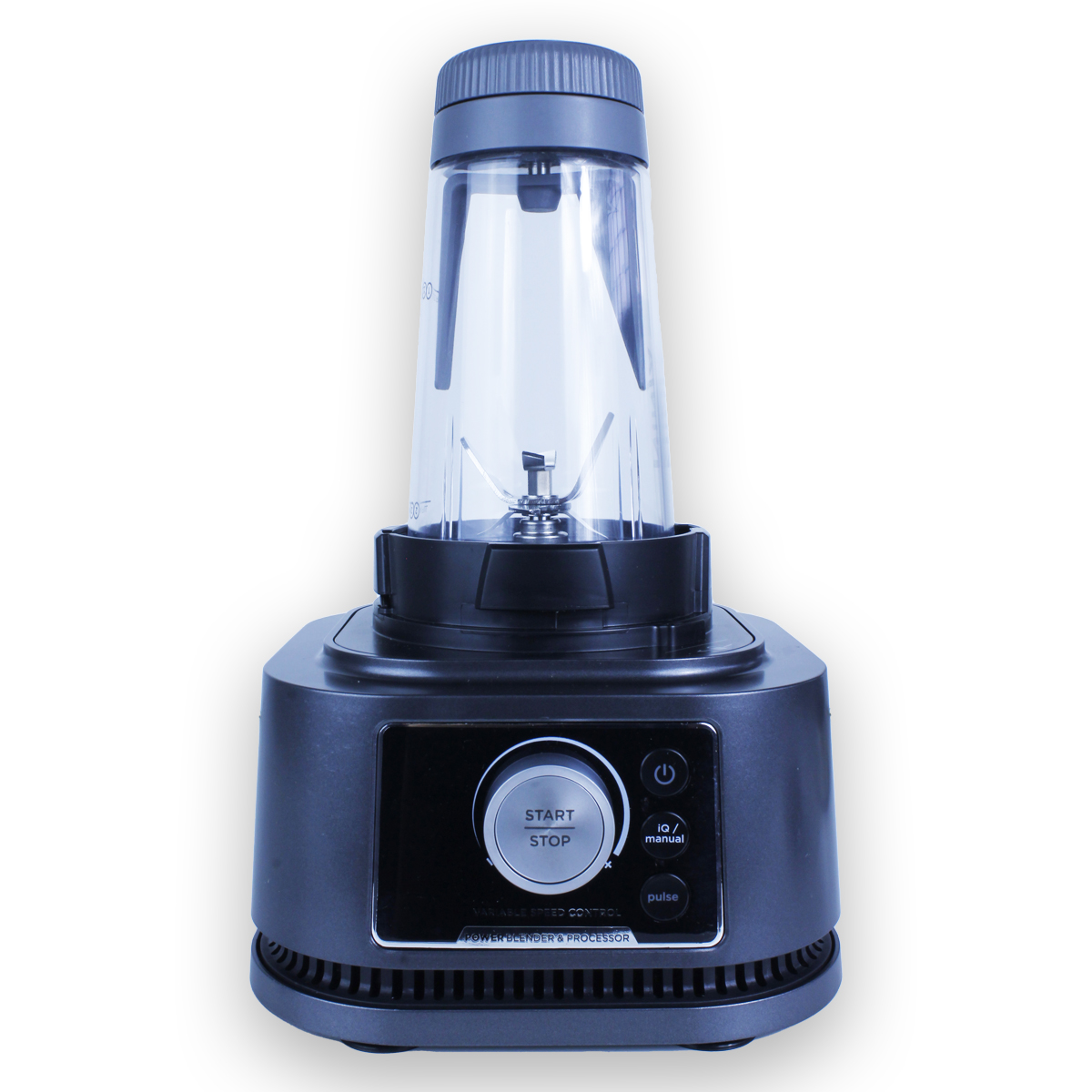 Ninja foodi licuadora con procesador 1200w control de velocidad ajustable con opción de pulso hasta 6 programas pre-cargados con el sistema iq (reacondicionado)