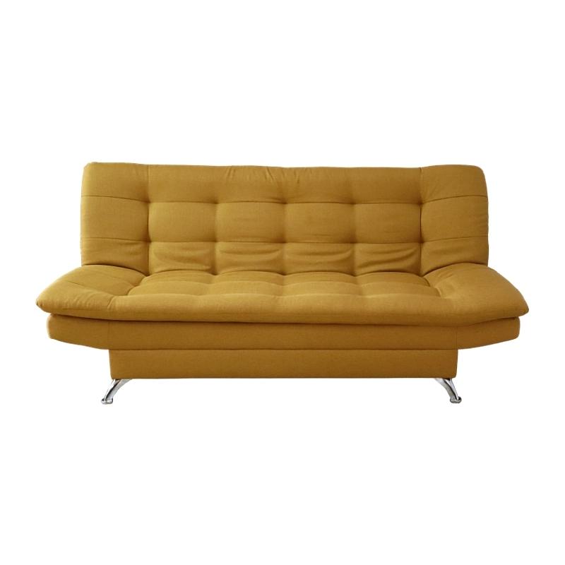 Sillón (sofá cama) mediano (love seat) de 3 posiciones- amarillo