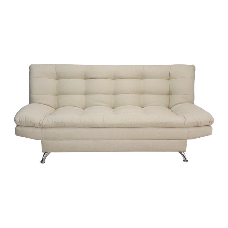 Sofá Cama Beige Moderno 3 Posiciones.