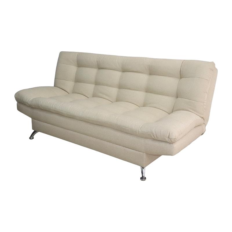 Sofá Cama Beige Moderno 3 Posiciones.