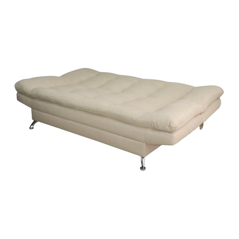 Sofá Cama Beige Moderno 3 Posiciones.