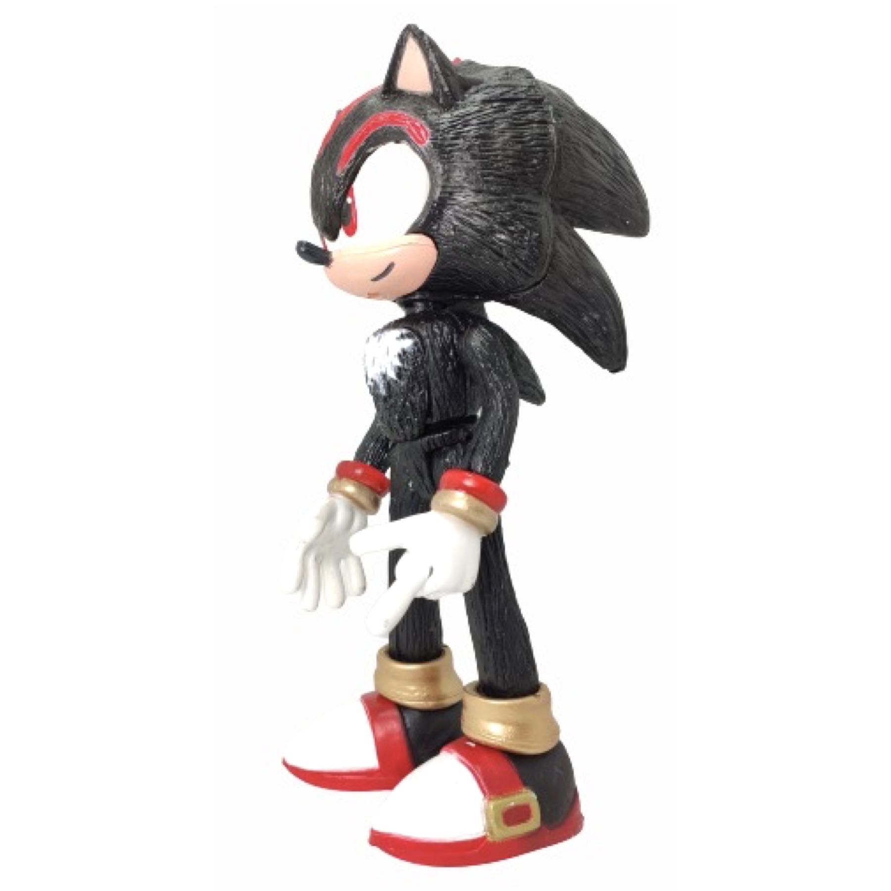 3 Figuras Sonic The Hedgehog Combo Azul + Shadow Negro + Golden Dorado Juguete Muñeco Adventures Pelicula Erizo Emerald