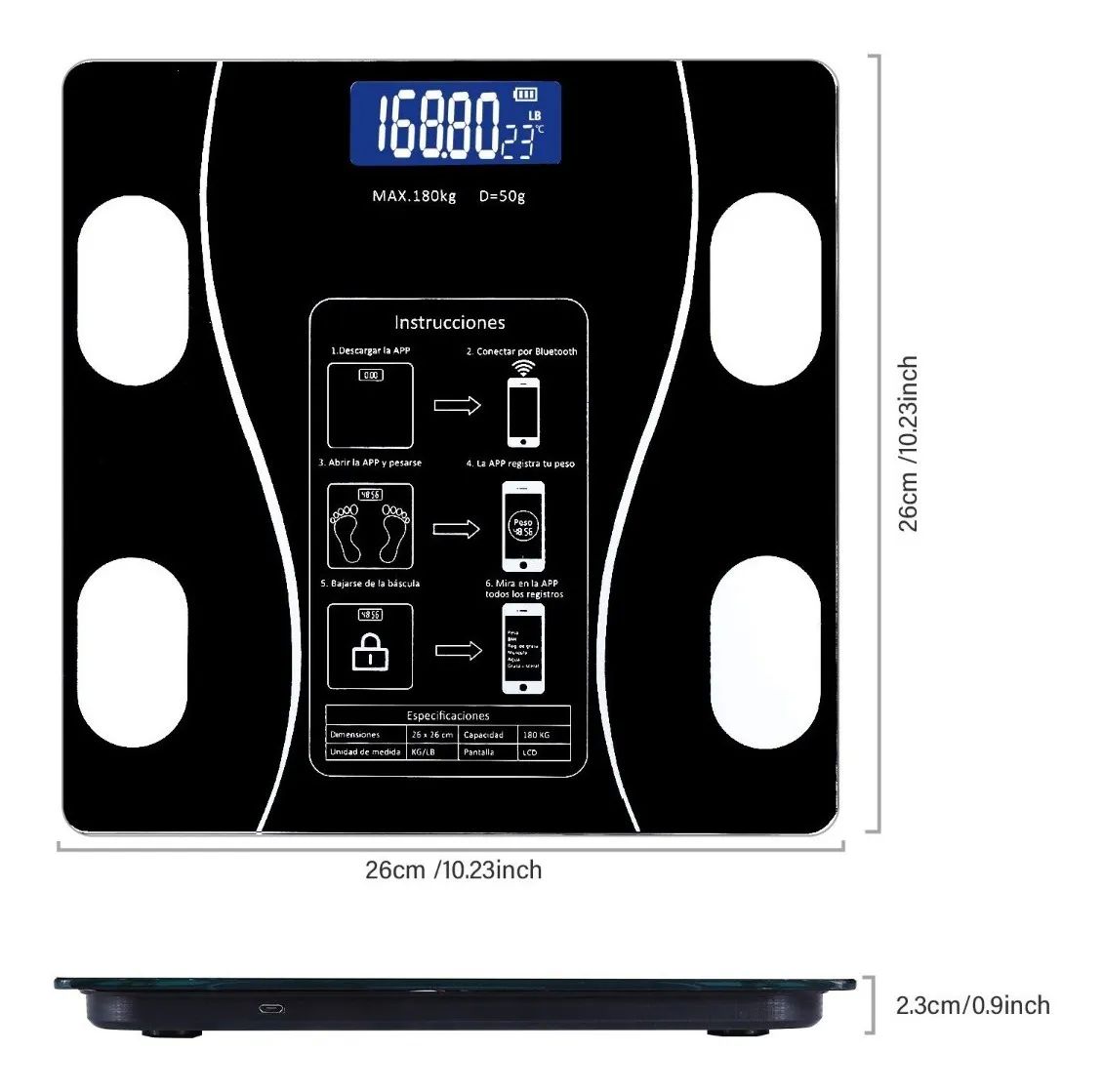 Composición Corporal Como Leer El Peso En Una BÃ¡scula Bascula De