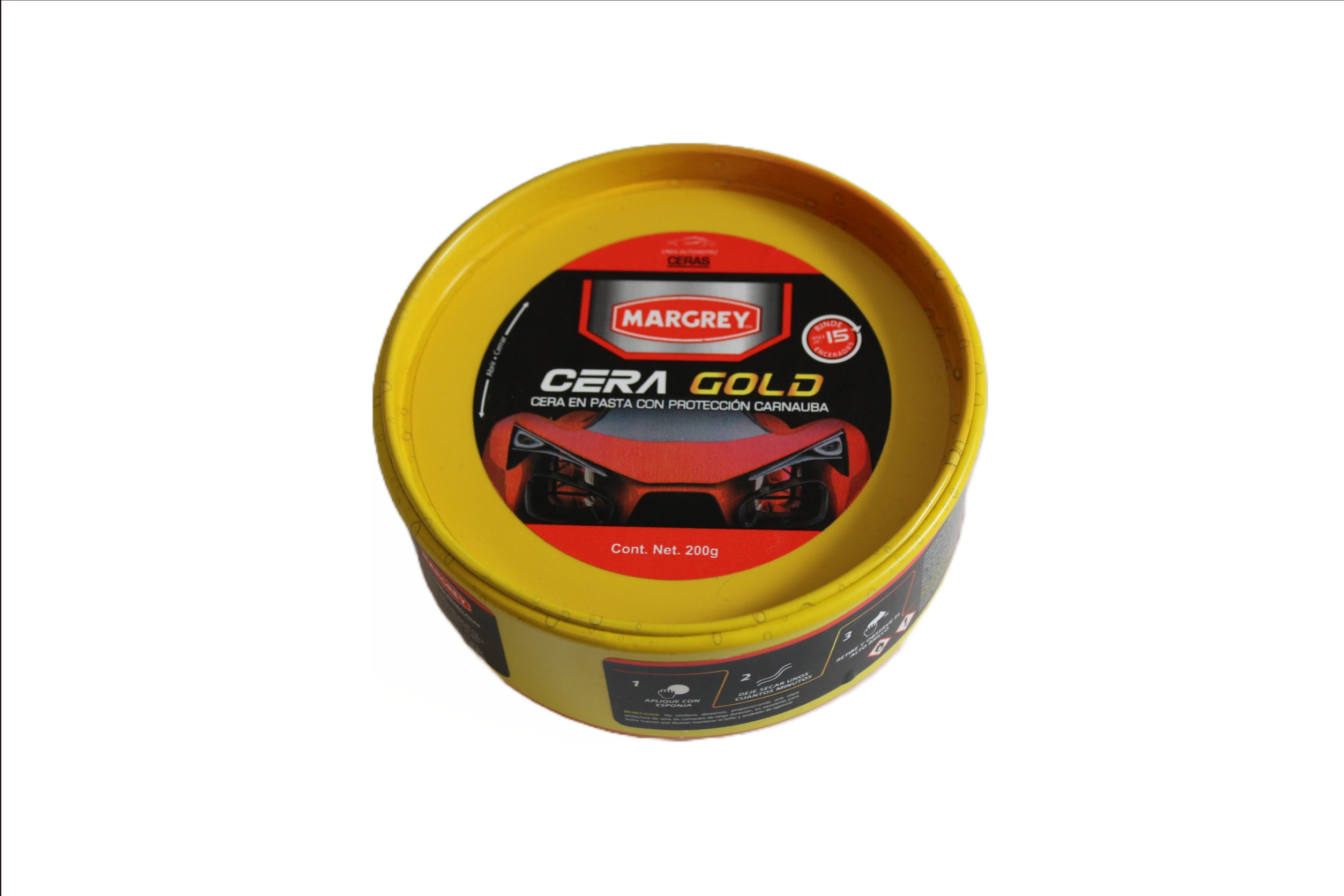 Cera para auto Gold Margrey
