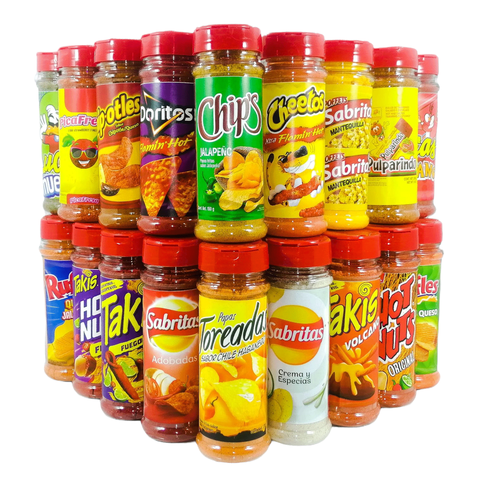 5 Pack Sazonador Para botanas Sabor Original 