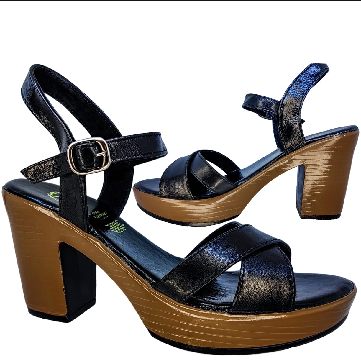 Huarache Cómoda Plataforma Moda Piel Cabra Tacon R14 22-27