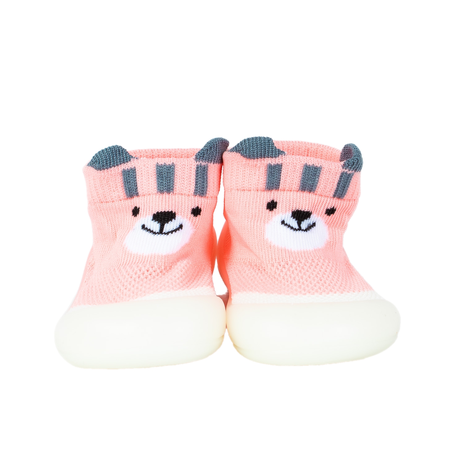 Zapato Calcetín Para Bebé. Suela De Silicona Antiderrapante