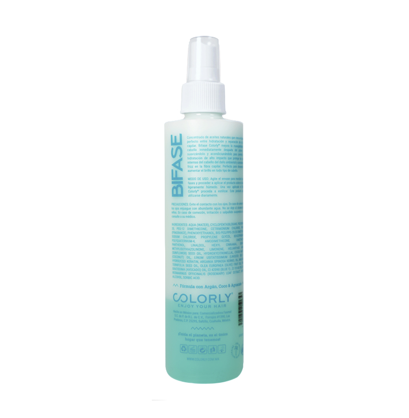 TRATAMIENTO PARA CABELLO BIFASE COLORLY 280 ML