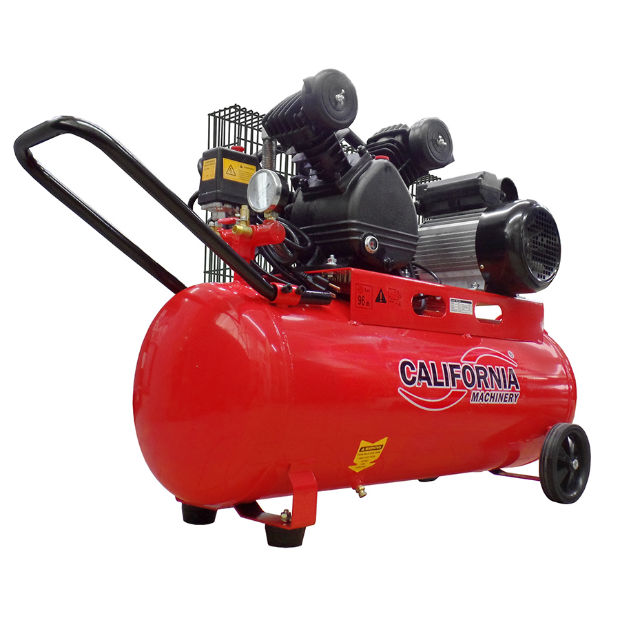 Compresor de Banda 70 Litros 2 Hp 70 lts 110 v 60 hz California Machinery