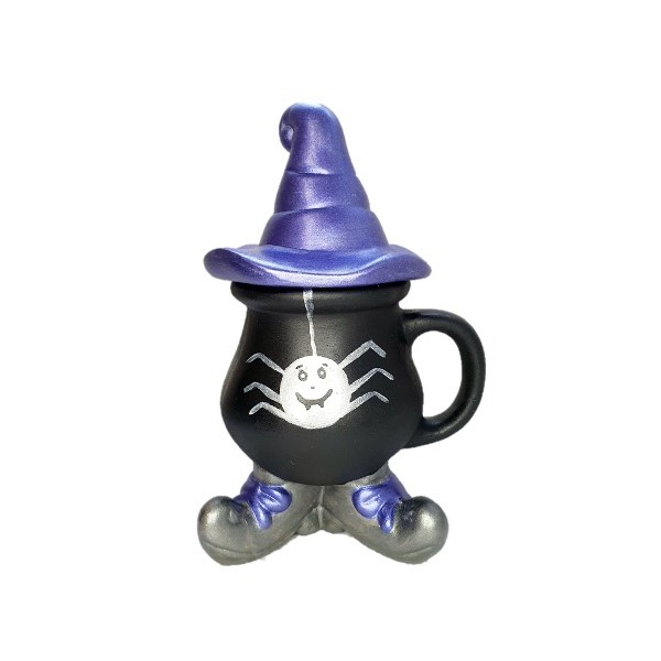 Taza caldero con sombrero