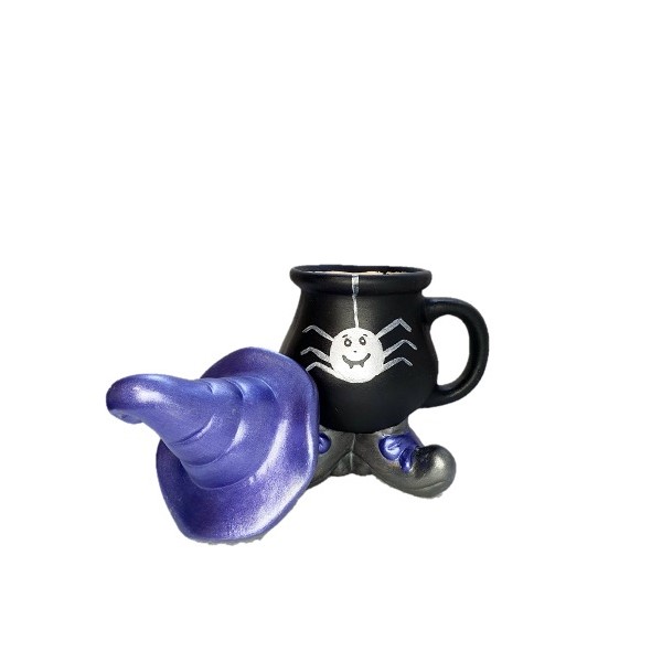 Taza caldero con sombrero