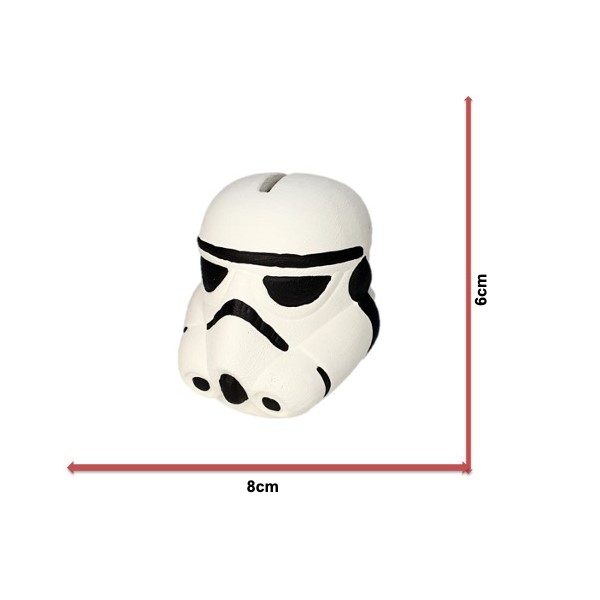 Juego alcancias star wars, incluye 8 piezas