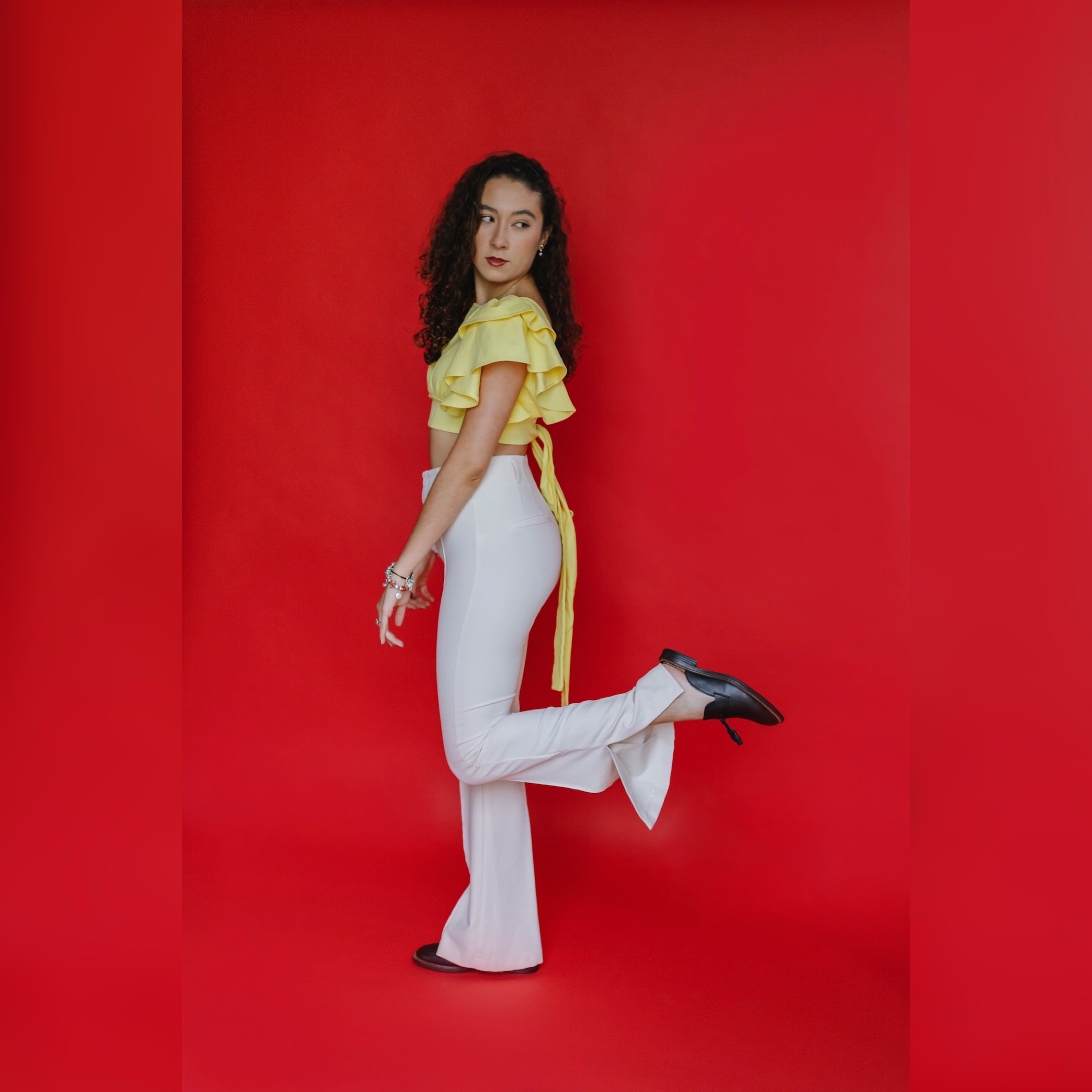 Zapato Tipo Mule Flat Dasalo Negro En Piel Vacuno Para Dama