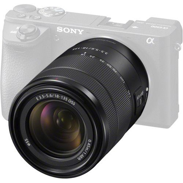 Lente Sony SEL 18-135mm F/3.5-5.6 OSS Zoom Para APS-C SEL18135