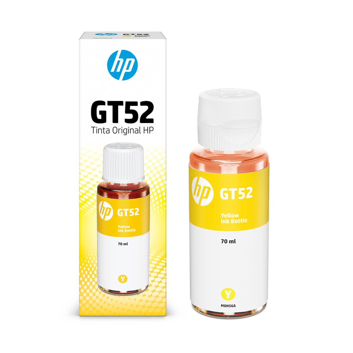 BOTELLA DE TINTA HP GT52 AMARILLO P/ SMART TANK & INK TANK