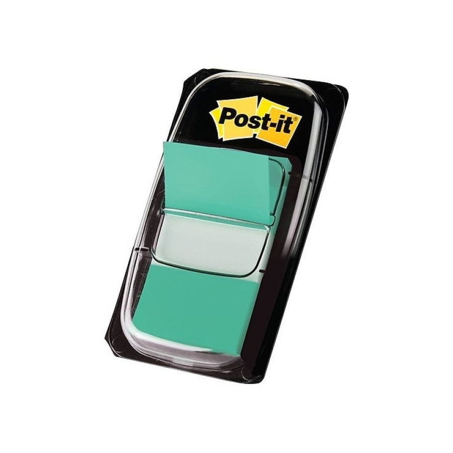BANDERITAS ADHESIVAS POST-IT 3M VERDE BLISTER C/ 50 PIEZAS