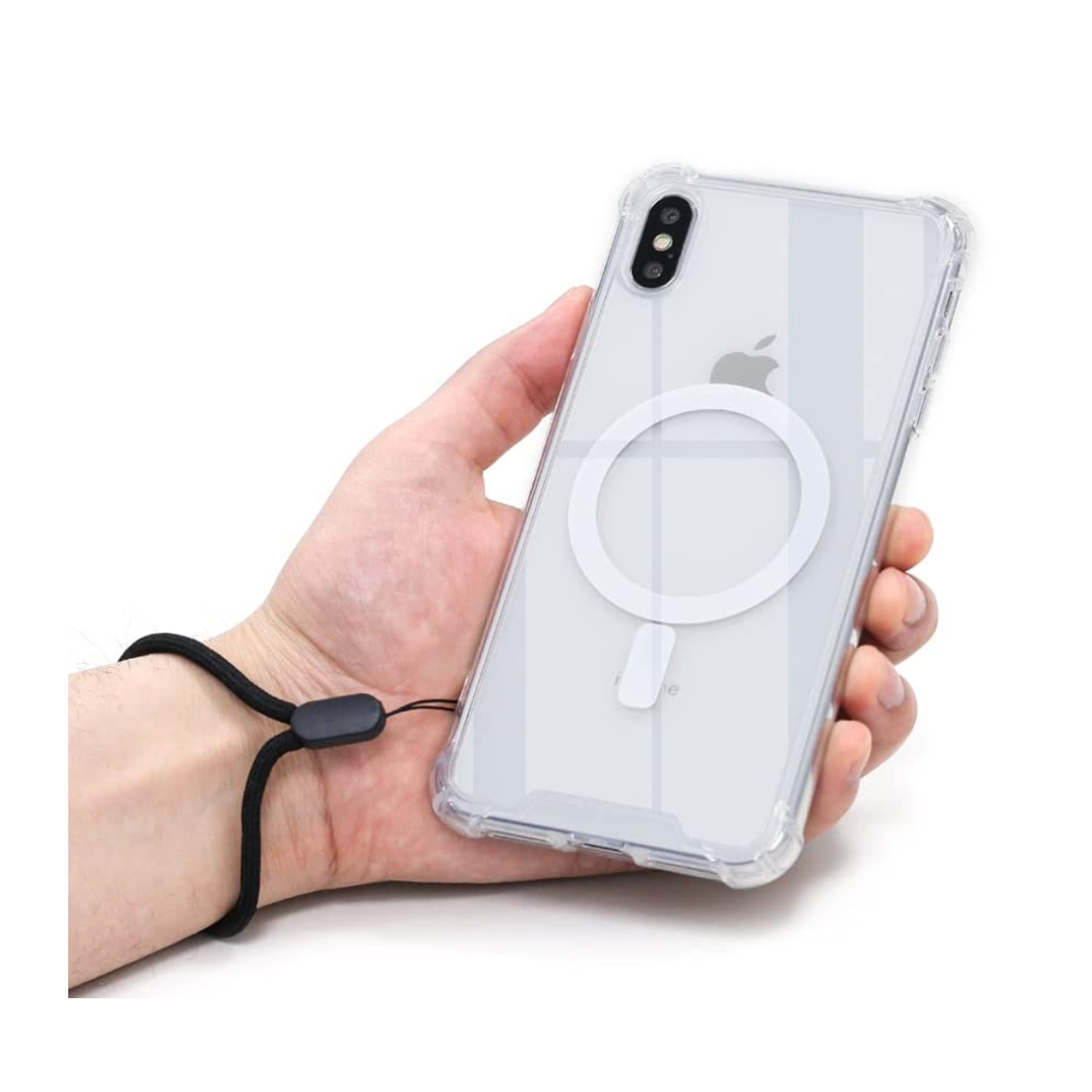 Funda Magnética Transparente para iPhone 11 Pro Max compatible con Batería MagSafe 