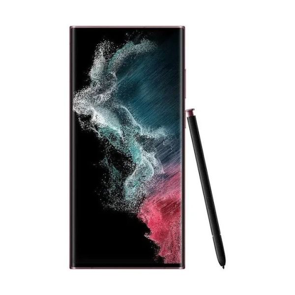 Samsung Galaxy S22 ULTRA 5G 128GB Rojo Snapdragon Nuevo + Cargador inalámbrico Samsung Carga Rápida