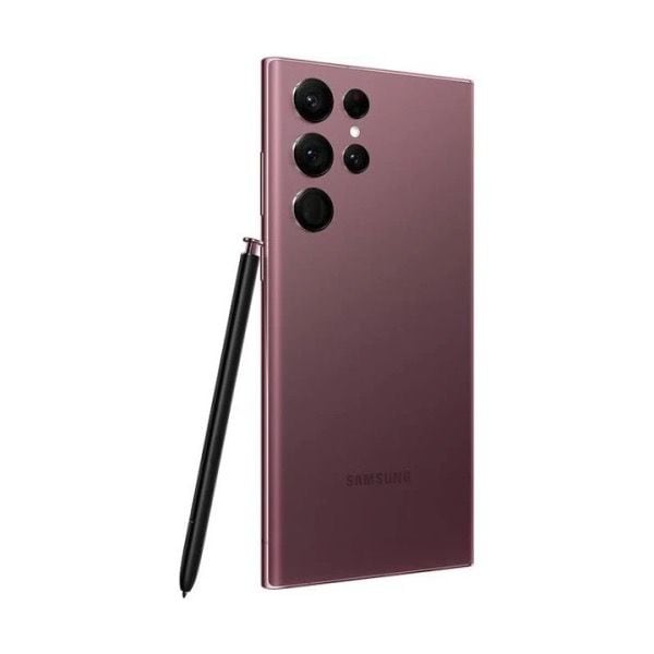 Samsung Galaxy S22 ULTRA 5G 128GB Rojo Snapdragon Nuevo + Cargador inalámbrico Samsung Carga Rápida