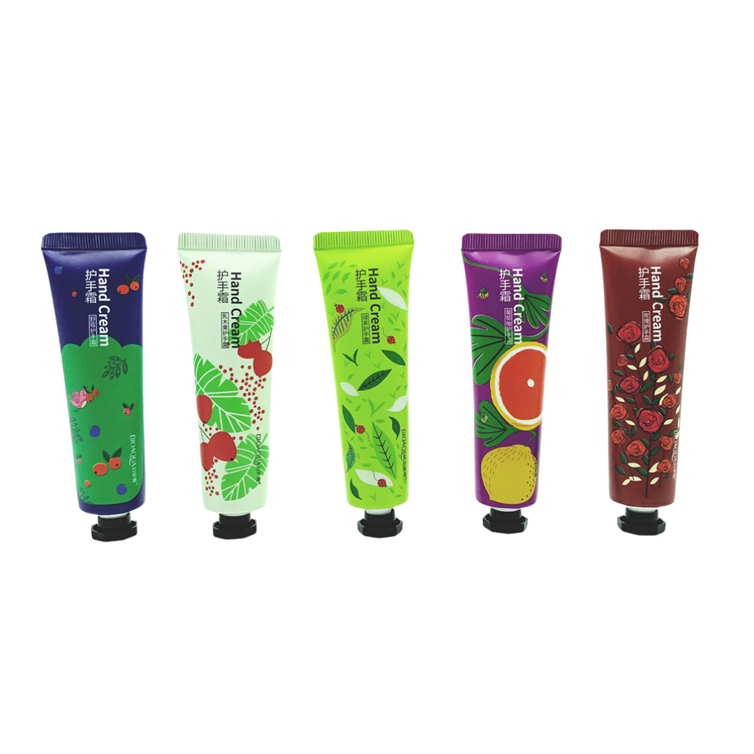 5 Mini Cremas Para Manos Perfumadas OFERTA 2 X 1