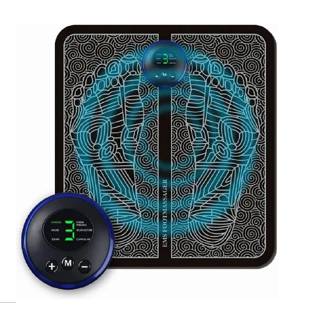 Masajeador De Pies Eléctrico Con 6 Modos 9 Intensidades