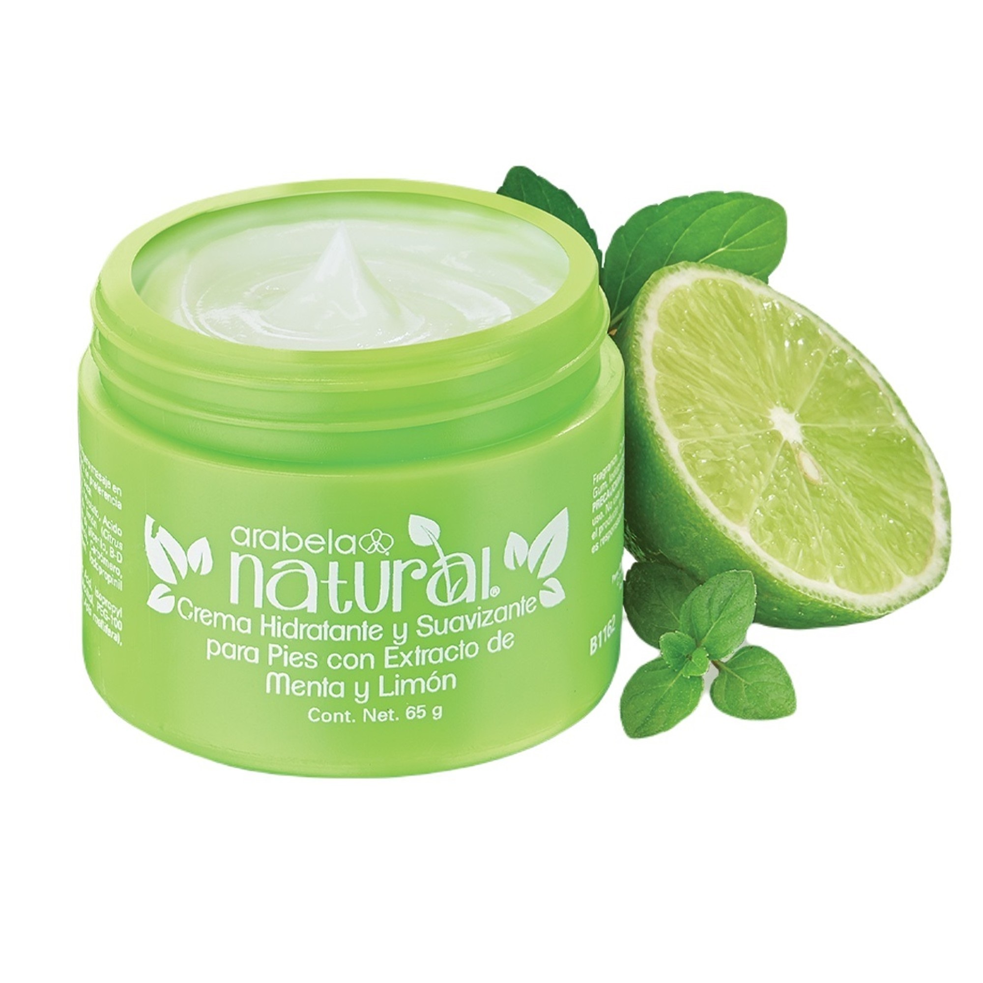 Crema Hidratante Y Suavizante Para Pies Natural Arabela