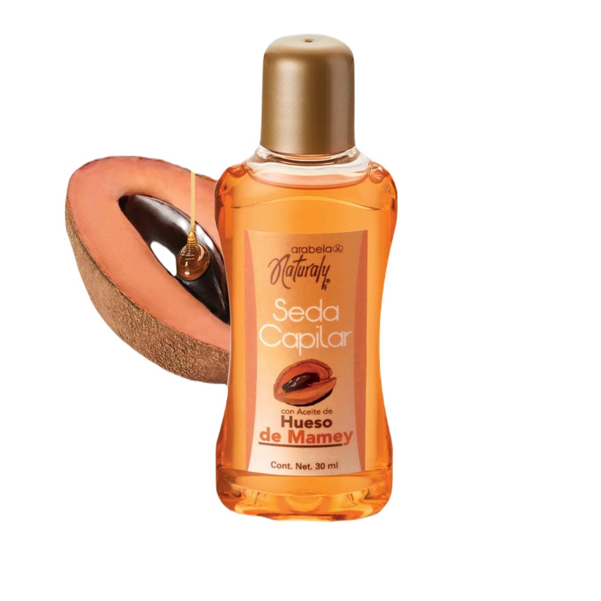 Seda Capilar Con Aceite De Hueso De Mamey Naturaly Arabela