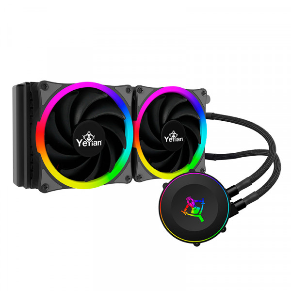 Enfriamiento Líquido para CPU Yeyian VATN 2400   2x 120mm, 600-1800RPM