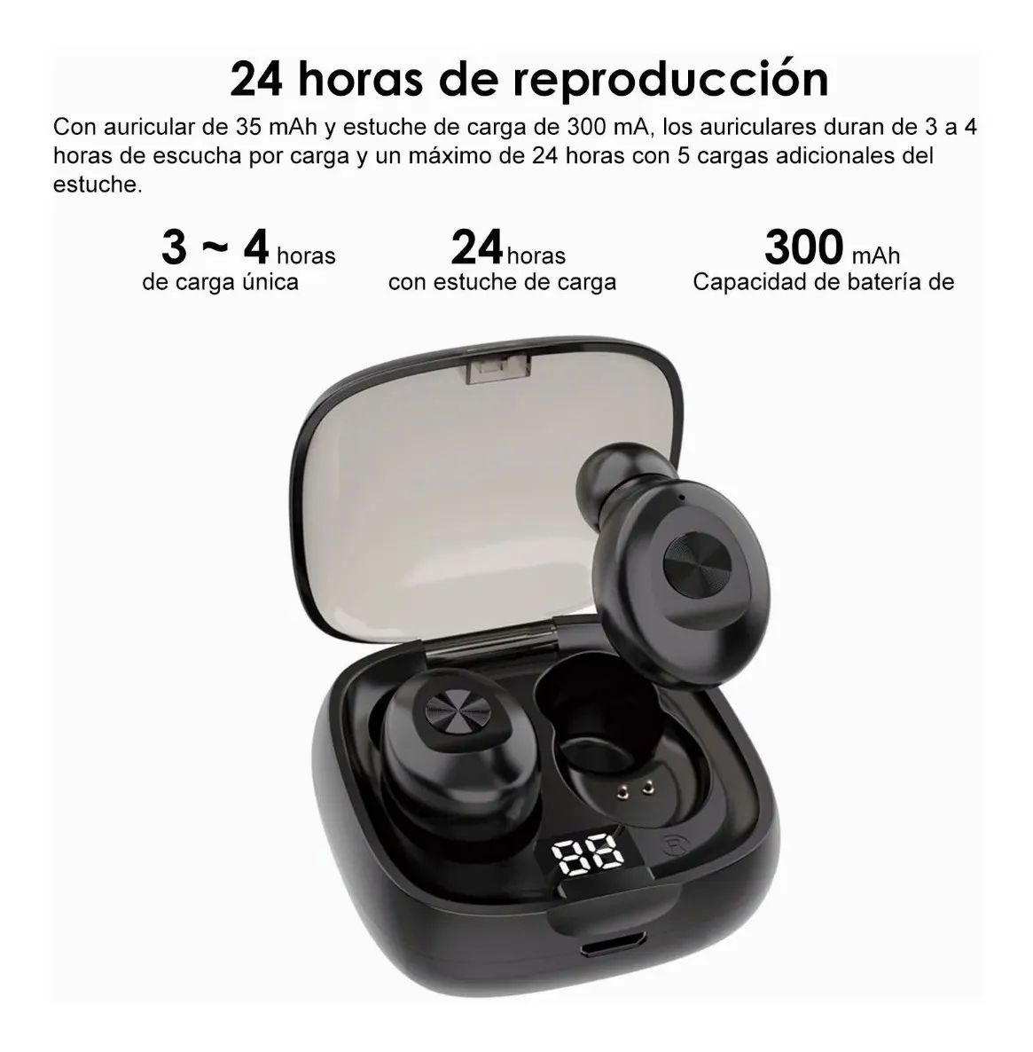 Auriculares Inalámbricos Bluetooth Con Manos Libres