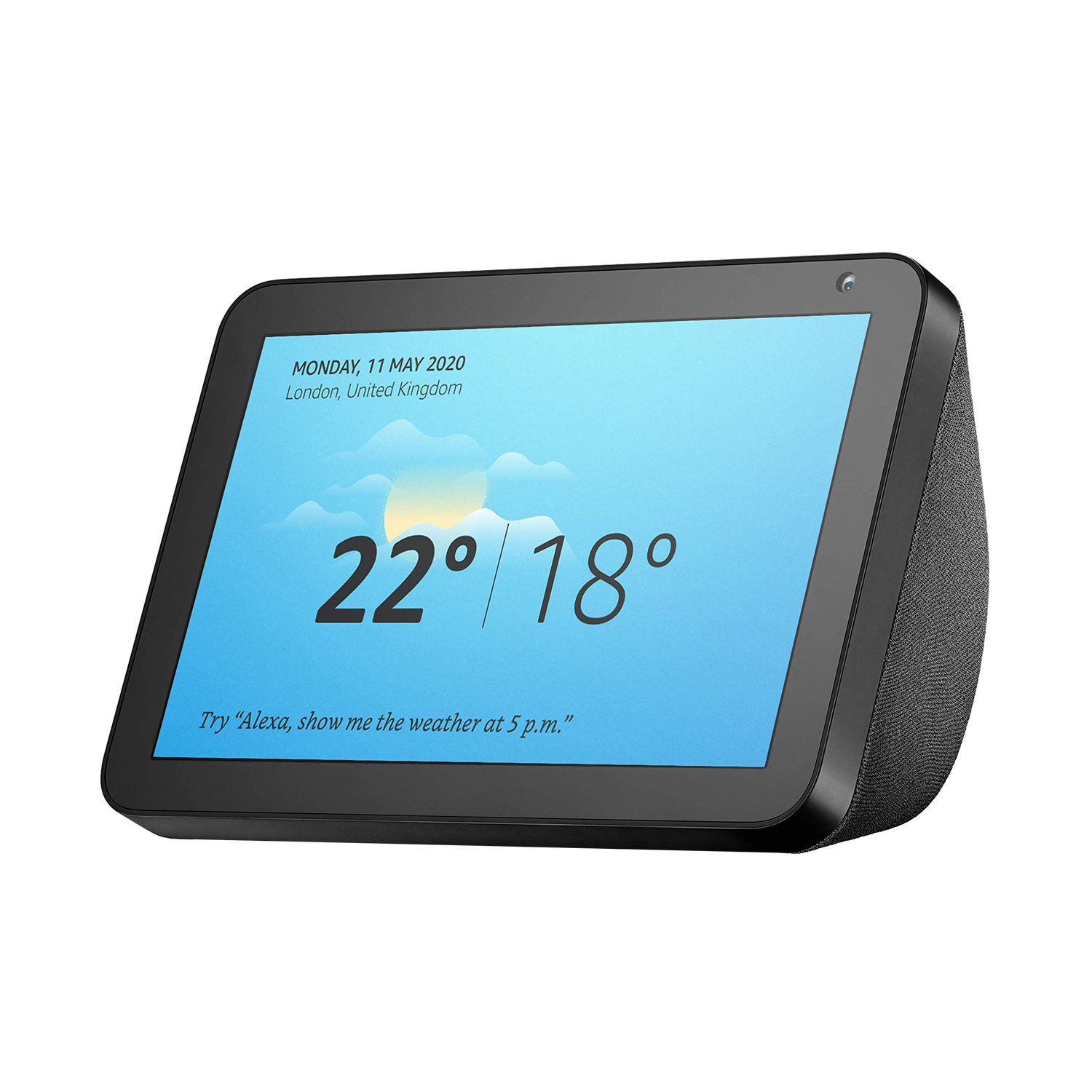 AMAZON ECHO SHOW 8 PANTALLA INTELIGENTE HD NEGRO