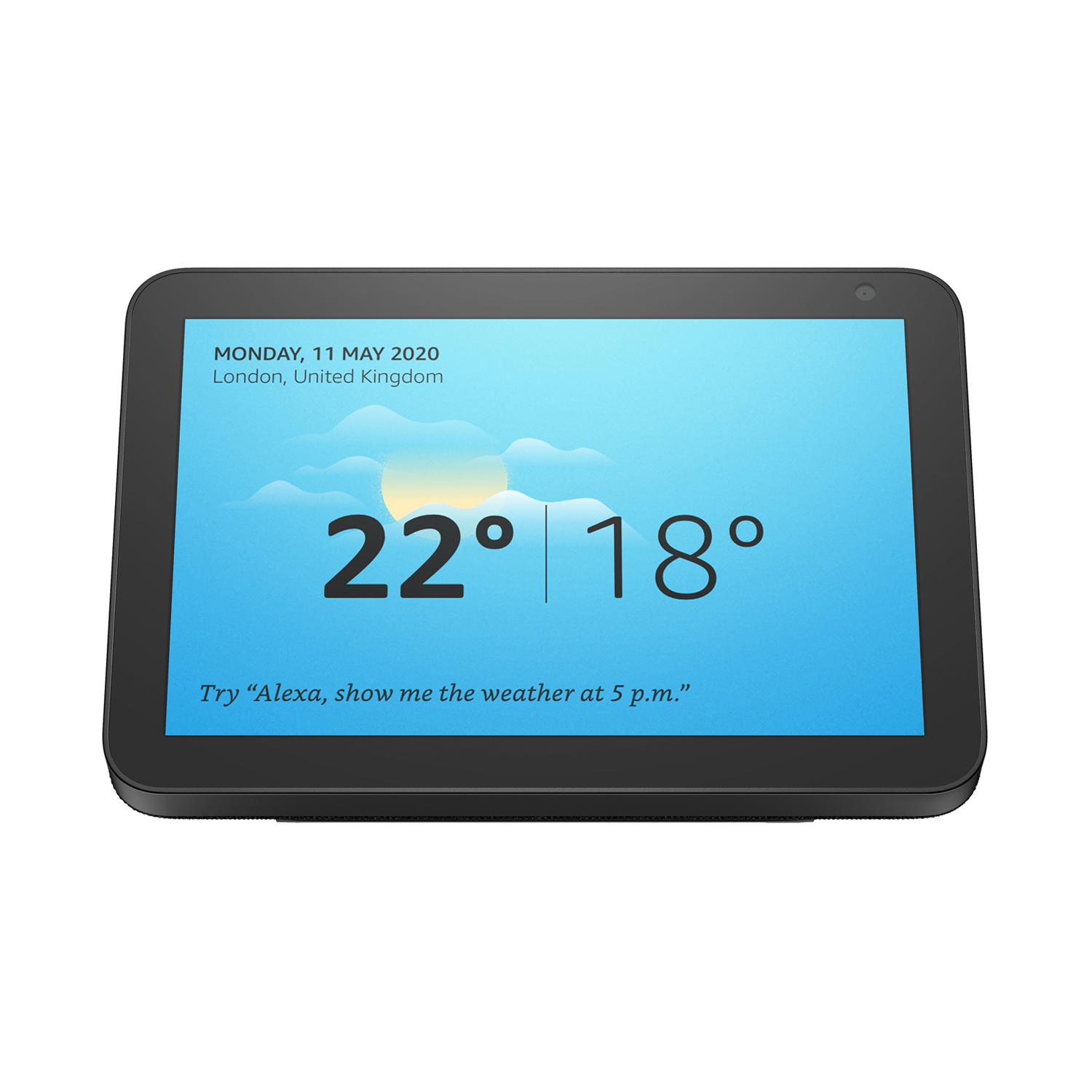 AMAZON ECHO SHOW 8 PANTALLA INTELIGENTE HD NEGRO