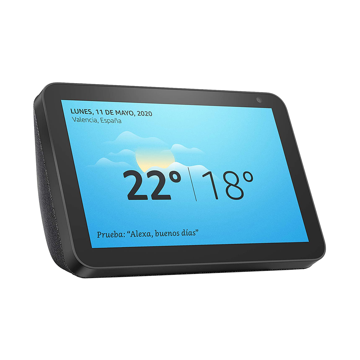AMAZON ECHO SHOW 8 PANTALLA INTELIGENTE HD NEGRO