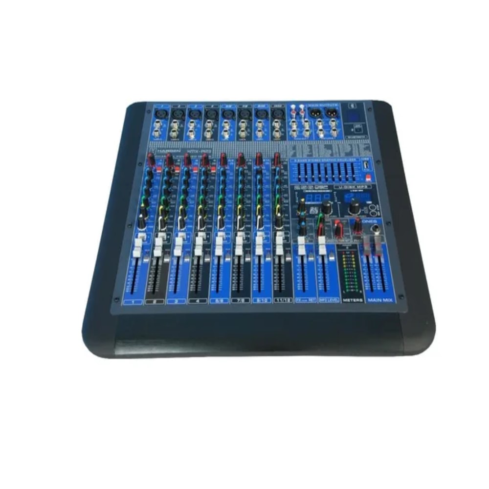 Mezcladora Amplificada Harden Kmx-p123 12 Canales C/efectos