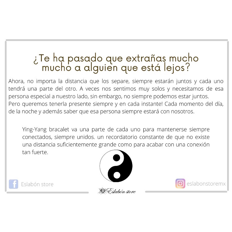 Pulseras ying yang, pulsera para parejas de ónix y howlita