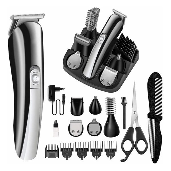 Afeitador Eléctrica Barbero Eléctrico Kit De Aseo Todo En 1