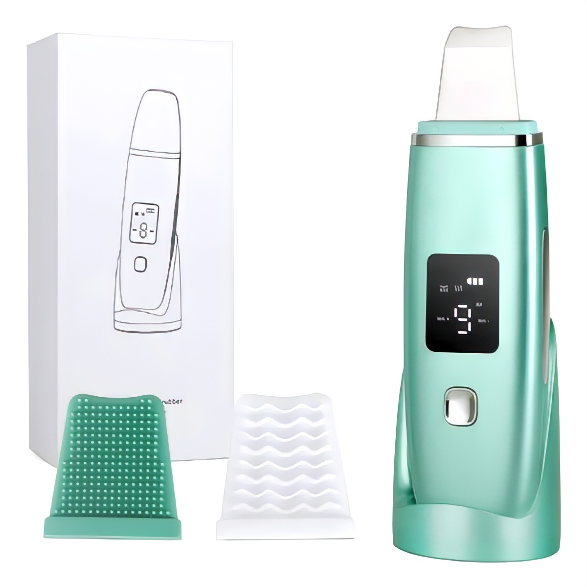 Limpiador Facial Skin Scrubber Peeling Ultrasónico Portátil