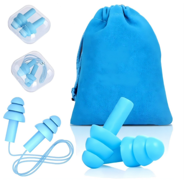 Tapones Para Oídos Reutilizables De Silicona Para Dormir