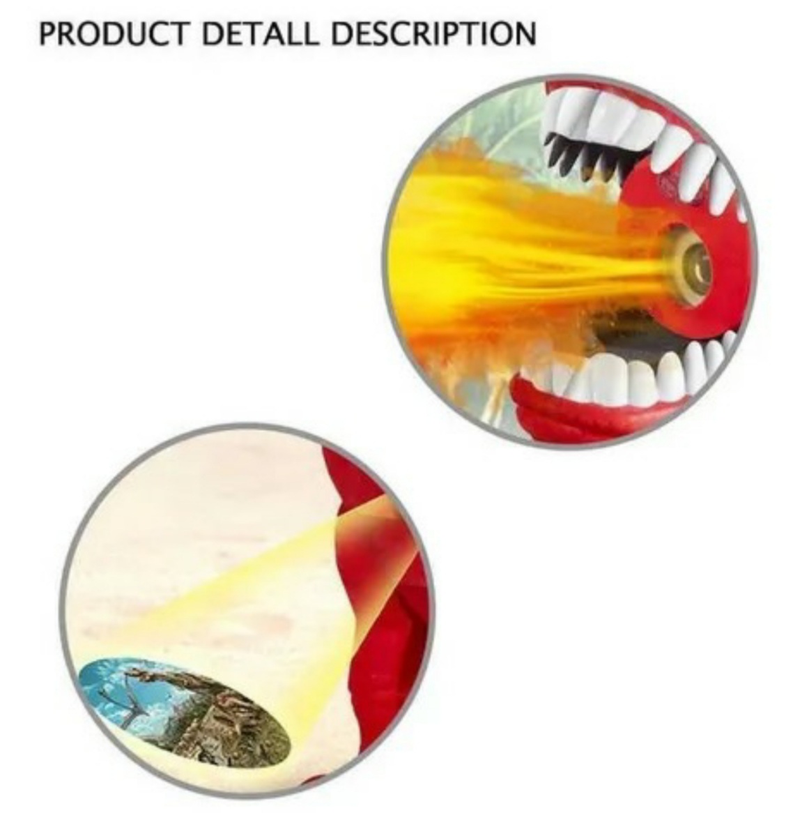 Dinosaurio Naranja Con Proyector Y Pone Huevos Camina Luces Y Sonido