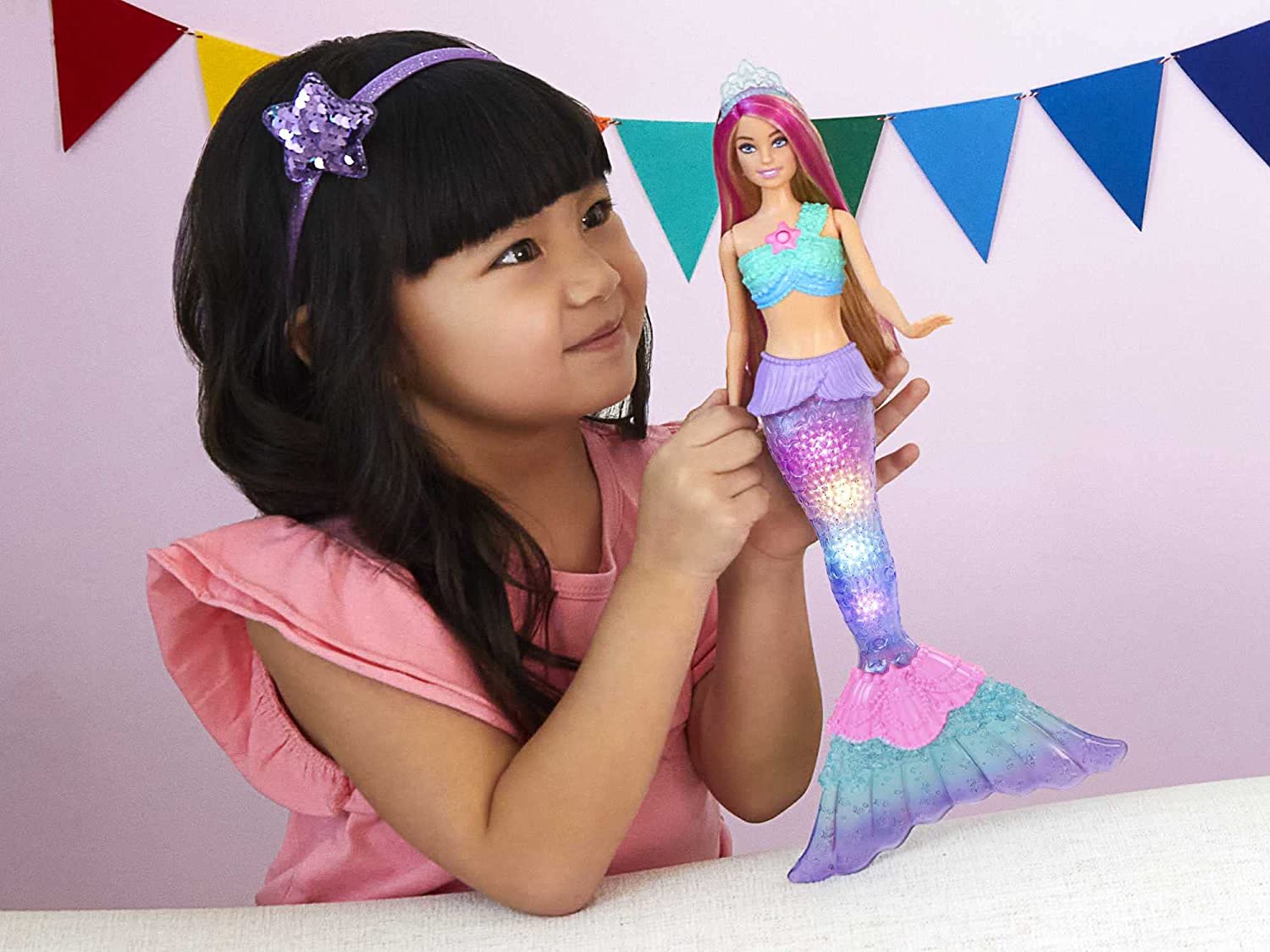 Barbie Dreamtopia, Sirena Luces Brillantes
