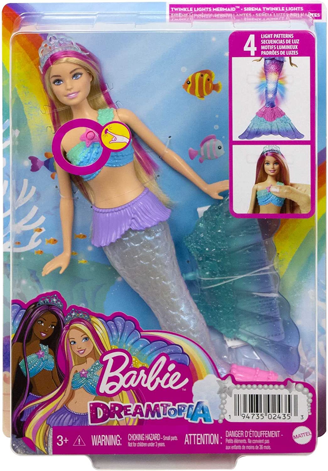 Barbie Dreamtopia, Sirena Luces Brillantes