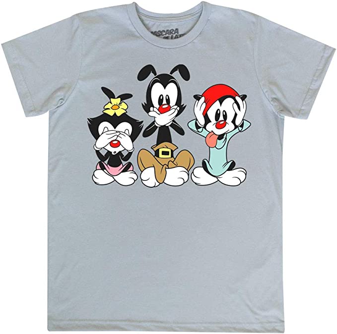 Playera Mascara de Latex Hombre Monkey Song Animaniacs