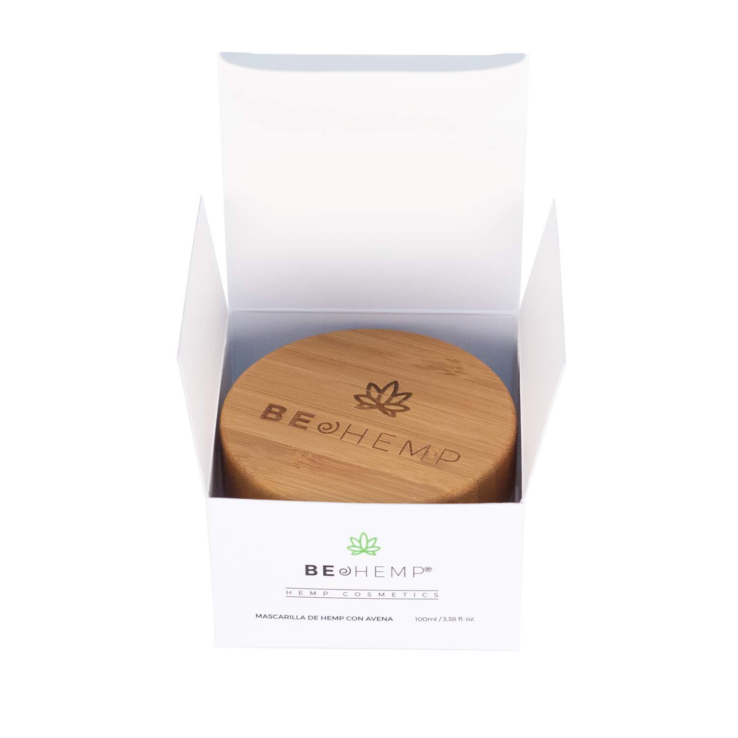 Mascarilla facial de avena tratamiento piel madura Beohemp