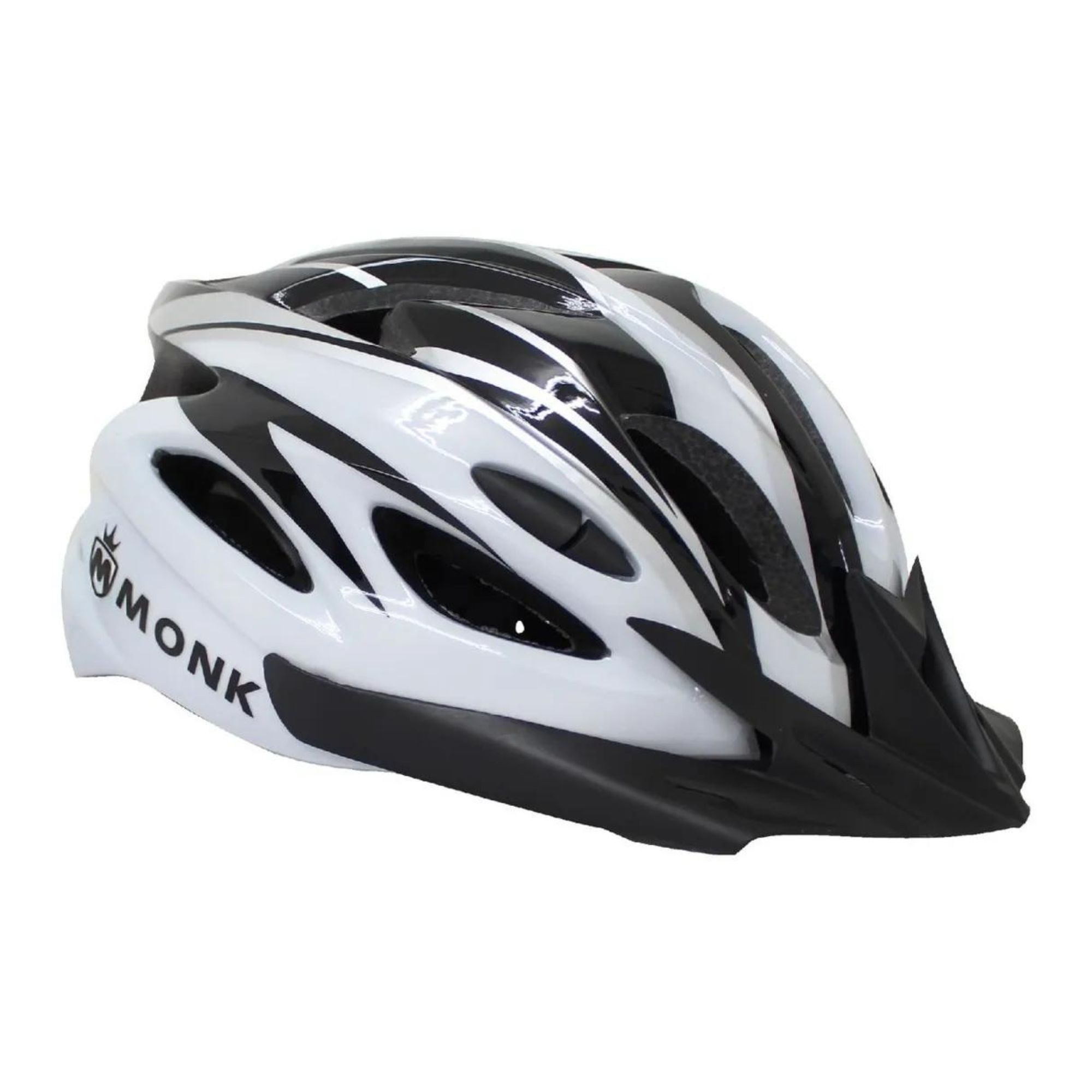 Casco Para Bicicleta Ciclista Monk Ciclismo Gris
