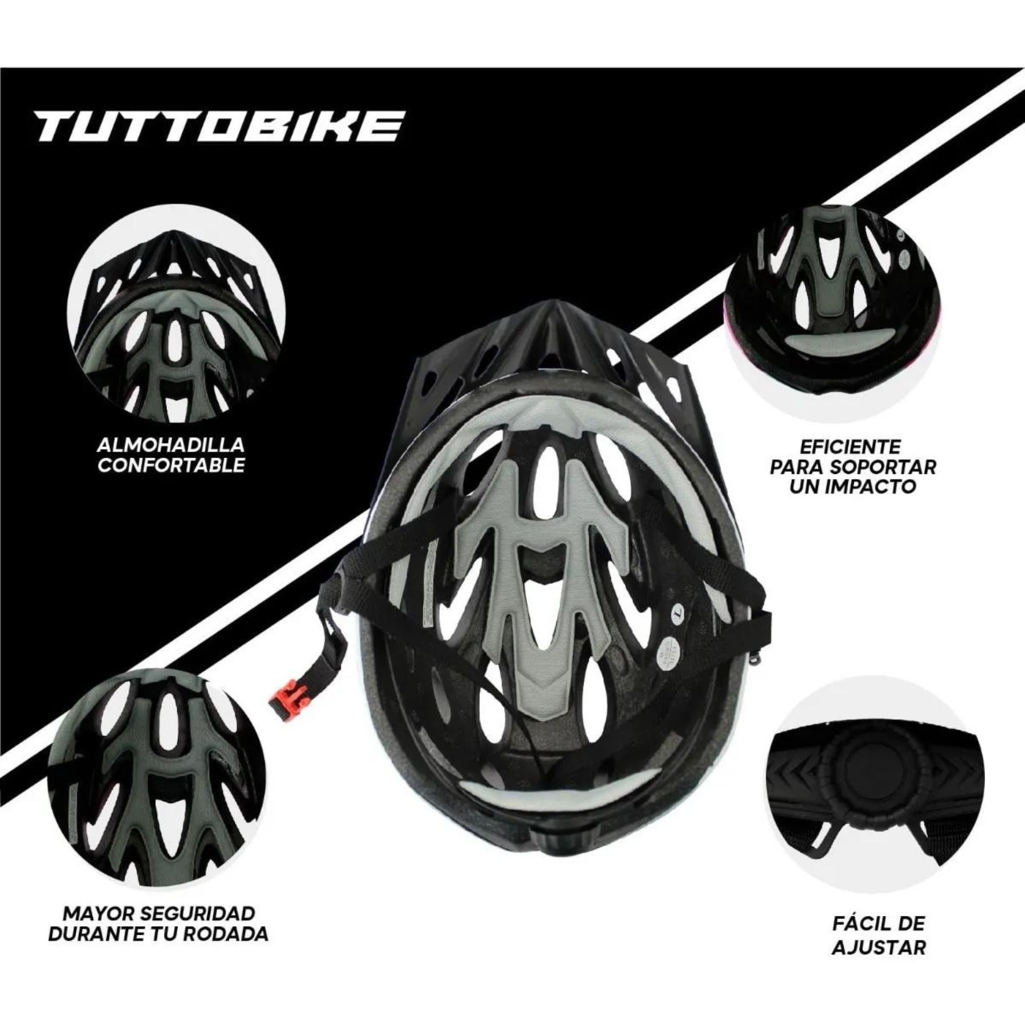 Casco Para Bicicleta Ciclista Monk Ciclismo Gris