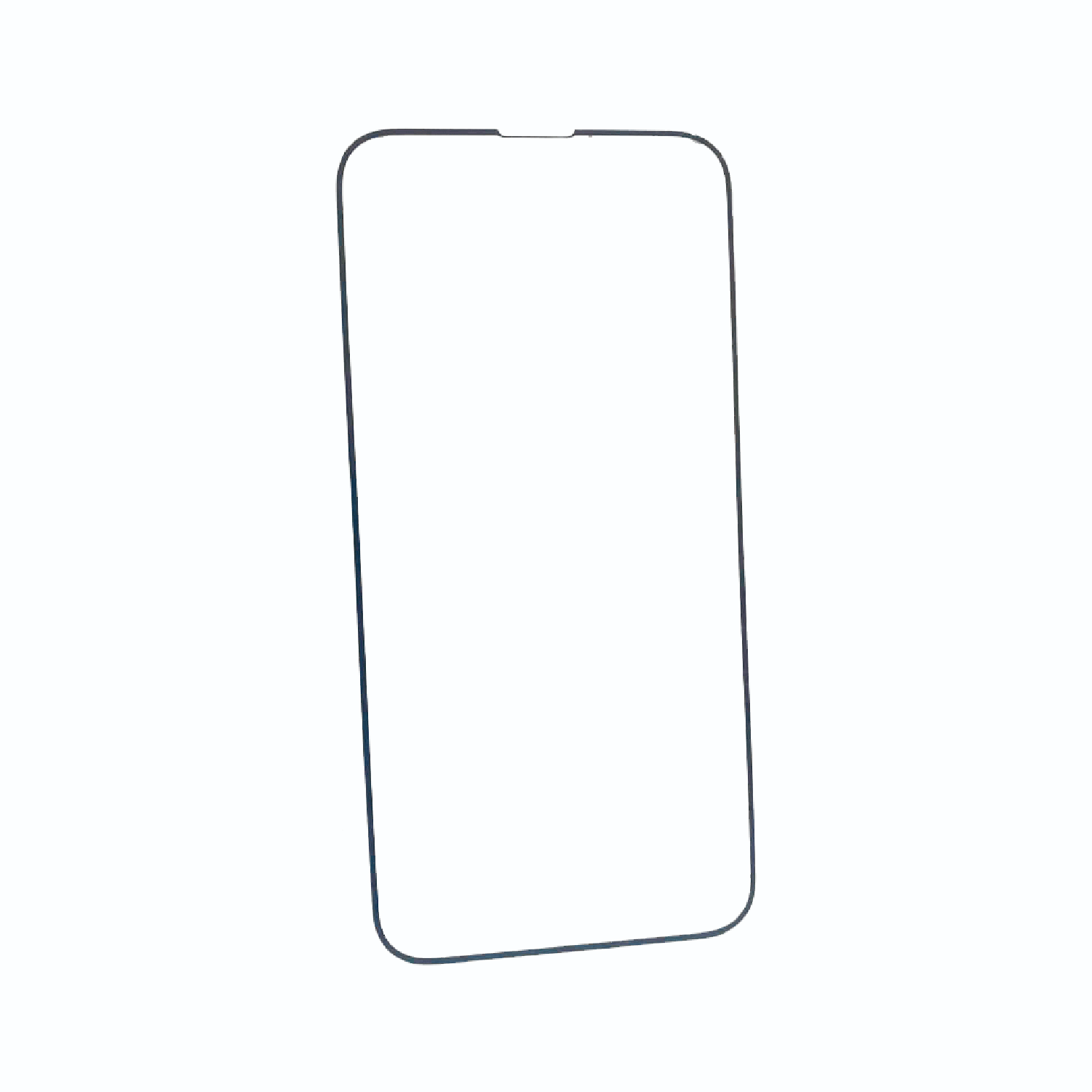 Mica Para Celular Cristal Templado 9d Borde Negro Protector