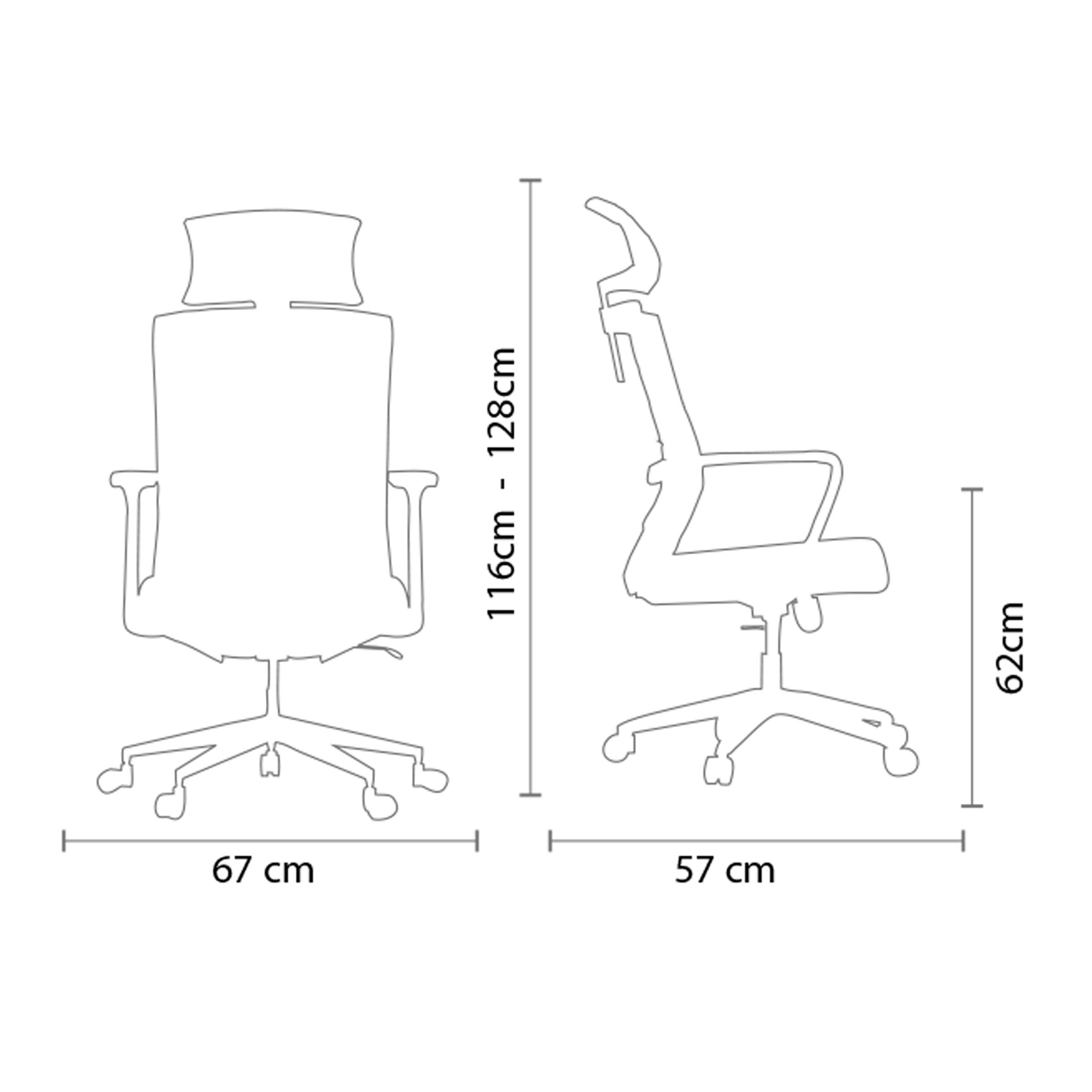 Línea Italia Silla de Escritorio Rosetto Z433N / Altura Ajustable con Descansabrazos, Estructura Giratoria de HDPP. Respaldo en Malla y Asiento Tapizado Color Negro | Ideal para Oficinas, Home Office y Espacios de Trabajo.