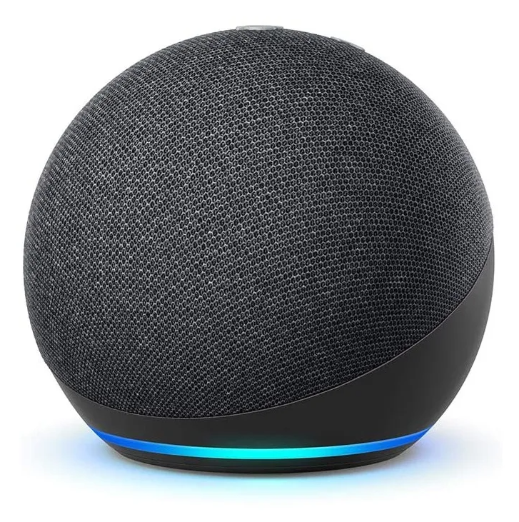 KIT ECHO DOT 5 NEGRO + FOCOS LED INTELIGENTES CERTIFICADOS ALEXA