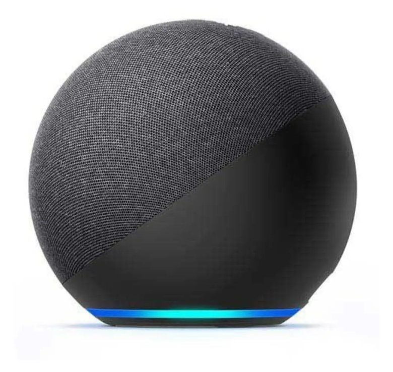 KIT ECHO DOT 5 NEGRO + FOCOS LED INTELIGENTES CERTIFICADOS ALEXA
