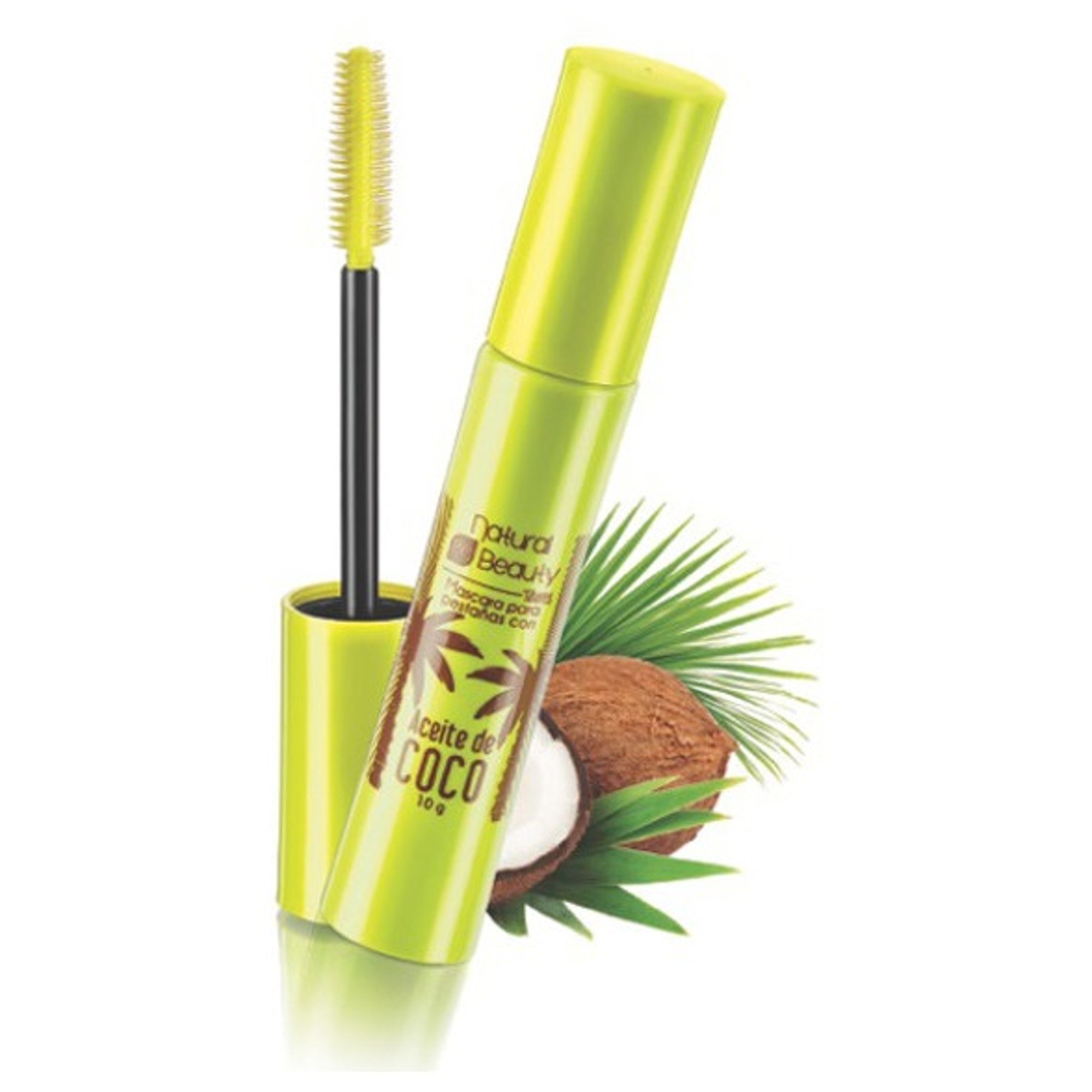 Máscara Para Pestañas Aceite De Coco Pro Beauty Arabela